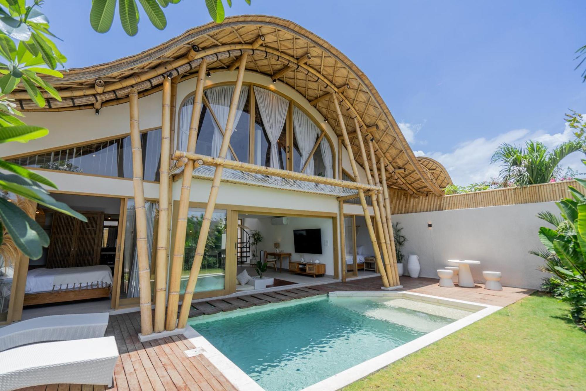 Villa Sunset Bamboo - 3Br Villa In Kerobokan Εξωτερικό φωτογραφία