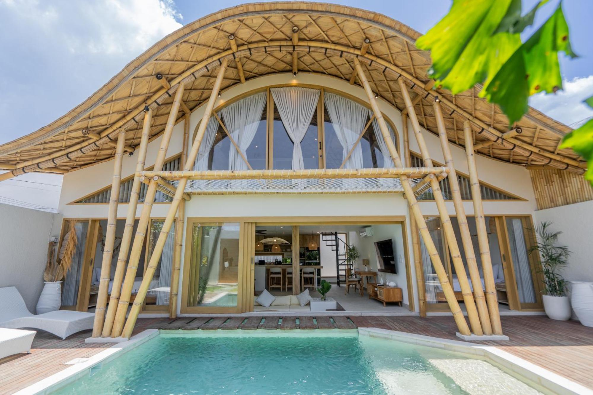 Villa Sunset Bamboo - 3Br Villa In Kerobokan Εξωτερικό φωτογραφία