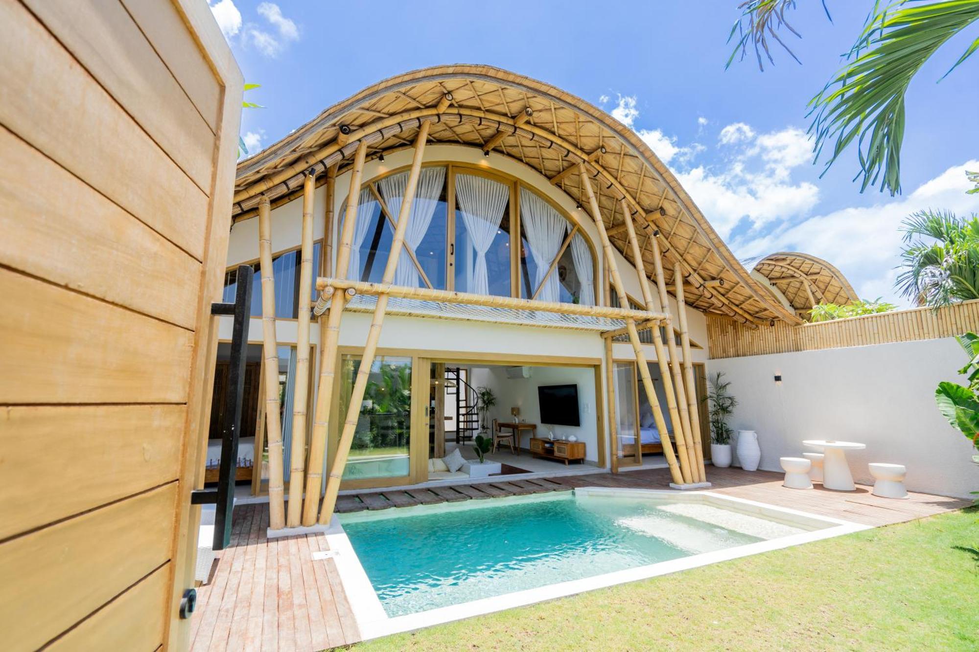 Villa Sunset Bamboo - 3Br Villa In Kerobokan Εξωτερικό φωτογραφία